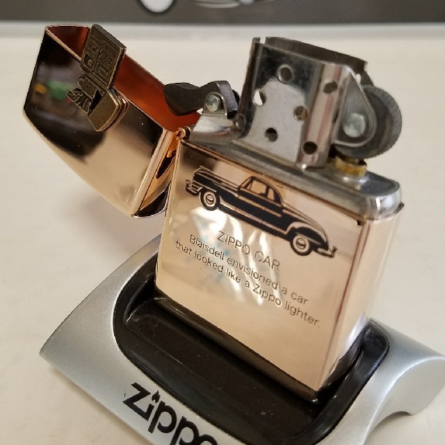 ZIPPO(ジッポー)の★zippo ジッポカーピンクゴールド新品★ メンズのファッション小物(タバコグッズ)の商品写真