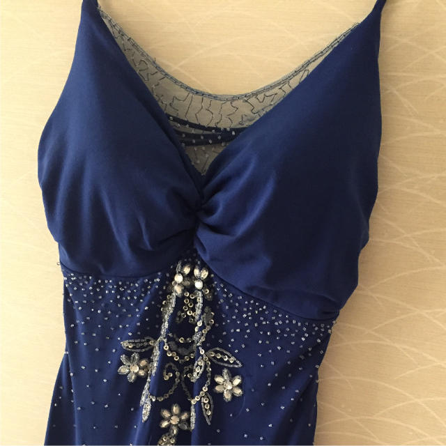 綺麗なブルーのロングドレス レディースのフォーマル/ドレス(ロングドレス)の商品写真