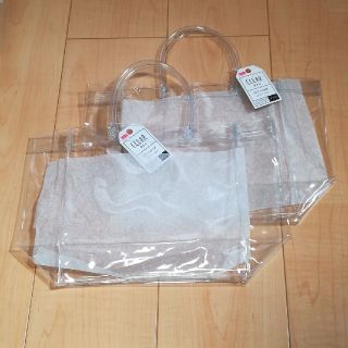 ヤ様専用 新品・DAISO クリアバック 1個(エコバッグ)