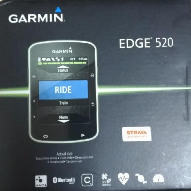GARMIN(ガーミン)のgarmin ガーミン 520 フルセット スポーツ/アウトドアの自転車(パーツ)の商品写真