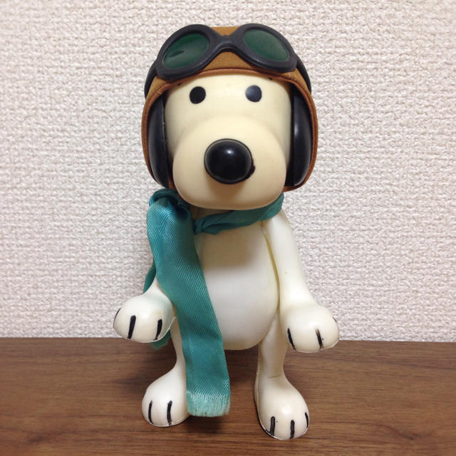 ビンテージ スヌーピー フライングエース ポケットドール-