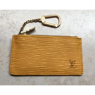 ルイヴィトン(LOUIS VUITTON)のcybil様専用 エピ イエロー ポシェット クレ コインケース 美品 (コインケース)