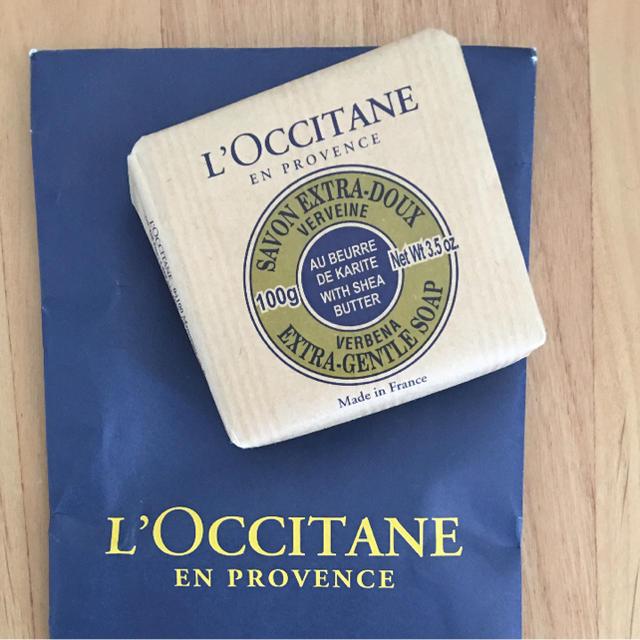 L'OCCITANE(ロクシタン)の【新品、未使用】ロクシタン 石鹸 コスメ/美容のボディケア(ボディソープ/石鹸)の商品写真