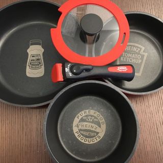 mmm様専用】ダイアモンドチタニウム フライパン鍋5点セット(ハインツ