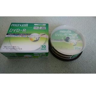 マクセル(maxell)の専用マクセルmaxell dvd-r 26枚 アナログ放送録画用 又はデータ用(その他)