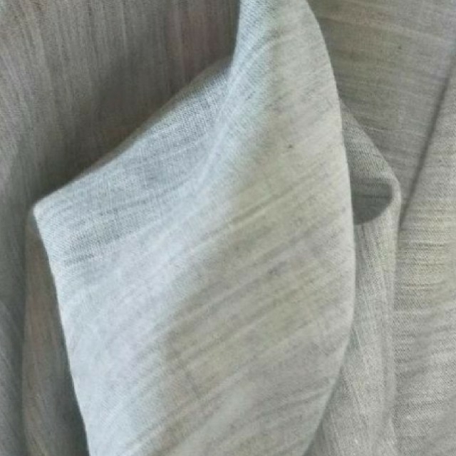 グレー ポリエステル生地 日本製 ハンドメイドの素材/材料(生地/糸)の商品写真