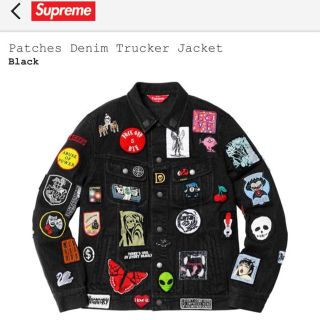 シュプリーム(Supreme)の【サイズM】Patches Denim Trucker Jacket(Gジャン/デニムジャケット)