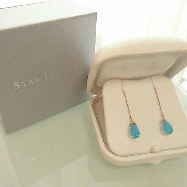 STAR JEWELRY(スタージュエリー)の【みのさま専用】✨STAR JEWELRY 雫型ピアス✨ レディースのアクセサリー(ピアス)の商品写真