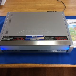 トウシバ(東芝)のD-VHSビデオデッキ 東芝 A-HD2000 [中古](その他)