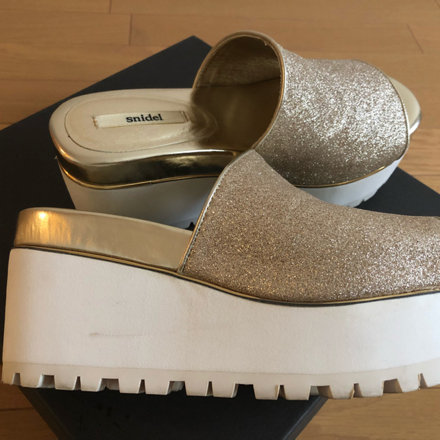 SNIDEL(スナイデル)のスナイデル バリエーションプラットフォームサンダル レディースの靴/シューズ(サンダル)の商品写真