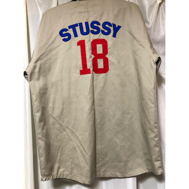 STUSSY - 希少!stussy ベースボールシャツ L 18th USA製 オーバー