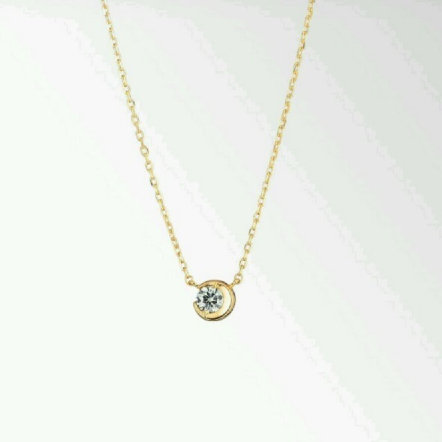 STAR JEWELRY(スタージュエリー)の値下げ　STAR JEWELRY MOON SETTING  スタージュエリー レディースのアクセサリー(ネックレス)の商品写真