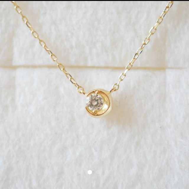 STAR JEWELRY(スタージュエリー)の値下げ　STAR JEWELRY MOON SETTING  スタージュエリー レディースのアクセサリー(ネックレス)の商品写真