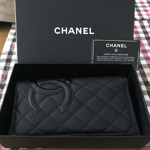 CHANEL(シャネル)のシャネル カンボンライン長財布 レディースのファッション小物(財布)の商品写真