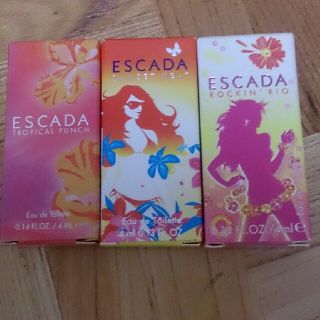 エスカーダ(ESCADA)のESCADA エスカーダ ミニボトル香水 3点セット(香水(女性用))