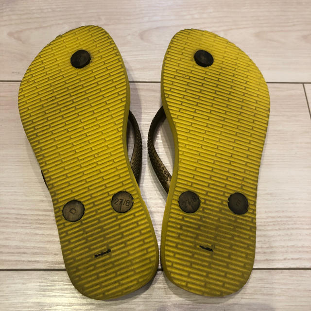 havaianas(ハワイアナス)のハワイアナス キッズ ビーチサンダル ベル １７センチ １８cm ディズニー キッズ/ベビー/マタニティのキッズ靴/シューズ(15cm~)(サンダル)の商品写真