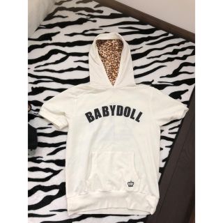 ベビードール(BABYDOLL)のbaby dollヒョウ柄パーカー(パーカー)