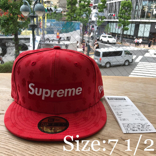 Supreme / Monogram Box Logo New Era® Red - キャップ