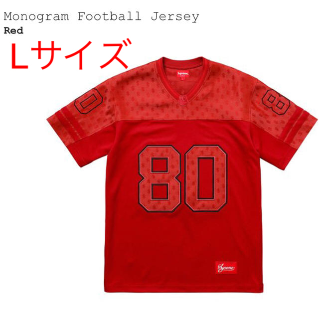 Supreme(シュプリーム)のLサイズ Monogram Football Jersey メンズのトップス(Tシャツ/カットソー(半袖/袖なし))の商品写真