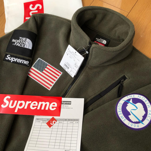 supreme × The North Face フリース JK 新品 正規