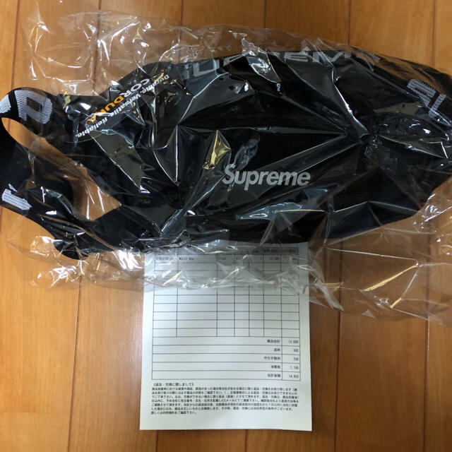 supreme waist bag blackメンズ