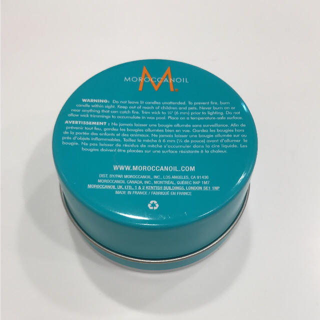 Moroccan oil(モロッカンオイル)の新品☆モロッカンオイル キャンドル コスメ/美容のリラクゼーション(キャンドル)の商品写真