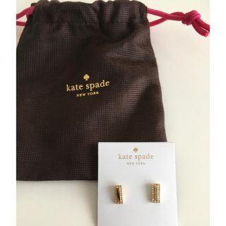 ケイトスペードニューヨーク(kate spade new york)の【値下げしました！】ケイトスペード ♠︎ピアス(ピアス)