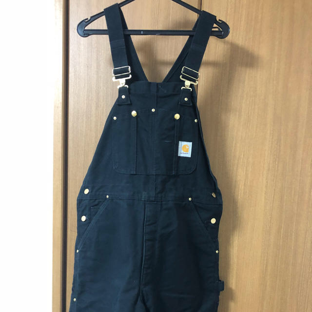 carhartt カーハート オーバーオール 黒 carhartt カーハート オーバーオール 黒