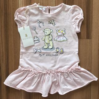 グッチ(Gucci)のグッチ チルドレン キッズ ベビー 女の子 ワンピース/ロンパース Tシャツ(ワンピース)