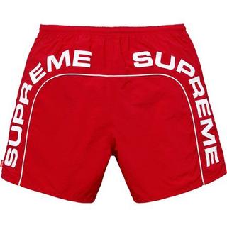 シュプリーム(Supreme)のXLサイズ Supreme Arc Logo Water Short　Red(水着)