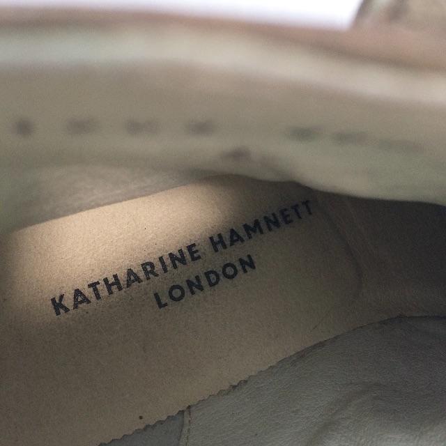KATHARINE HAMNETT(キャサリンハムネット)のキャサリンハムネット　24.5cm ブーツ　革靴 メンズの靴/シューズ(ブーツ)の商品写真