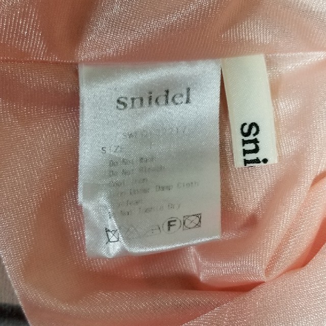 SNIDEL(スナイデル)のsnidelのミニワンピ レディースのワンピース(ミニワンピース)の商品写真