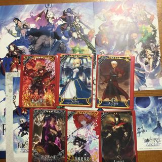 FGO アーケード大阪ロケテストでセット アルトリアペンドラゴン(シングルカード)