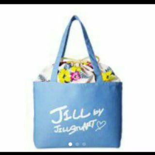 ジルバイジルスチュアート(JILL by JILLSTUART)のラスト１点❗️ジル バイ ジルスチュアート＊アロハ柄巾着トート・新品・未開封❗️(トートバッグ)