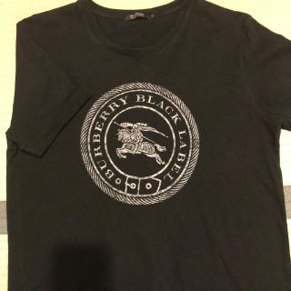 バーバリーブラックレーベル(BURBERRY BLACK LABEL)のBLACK LABEL  BURBERRY Tシャツ黒(Tシャツ/カットソー(半袖/袖なし))