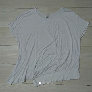 プラステ(PLST)の◼️PLST◼️プラステ白のデザイントップス/Tシャツ・カットソー(Tシャツ(半袖/袖なし))