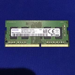 サムスン(SAMSUNG)のSAMSUNG ノート用 4GB DDR4 PC4-2400T SA0-11(PC周辺機器)