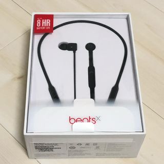 ビーツバイドクタードレ(Beats by Dr Dre)のBeats X イヤフォン - ブラック(ヘッドフォン/イヤフォン)