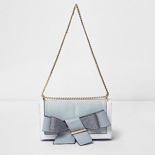 リバーアイランド(RIVER ISLAND)の新品 RiverIsland リボンチェーンクラッチ(ショルダーバッグ)