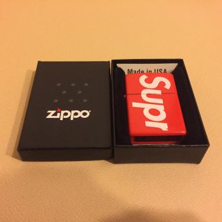 supreme Logo Zippo 確実正規品 シュプリーム ロゴジッポ