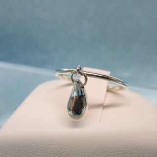 ティファニー(Tiffany & Co.)のティファニー ティアドロップ 925 シルバーリング 美品 新品仕上(リング(指輪))