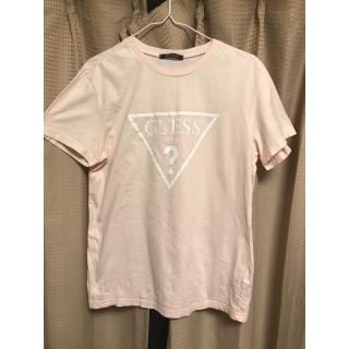 ゲス(GUESS)のGUESS tシャツ ピンク(Tシャツ(半袖/袖なし))