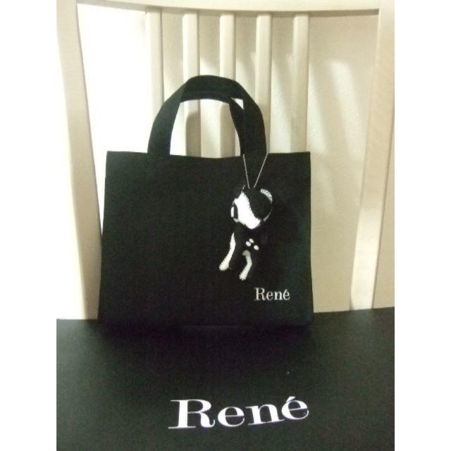 René - 【完売　新品】　Rene　ルネ　バンビちゃんチャーム付 トートバッグ
