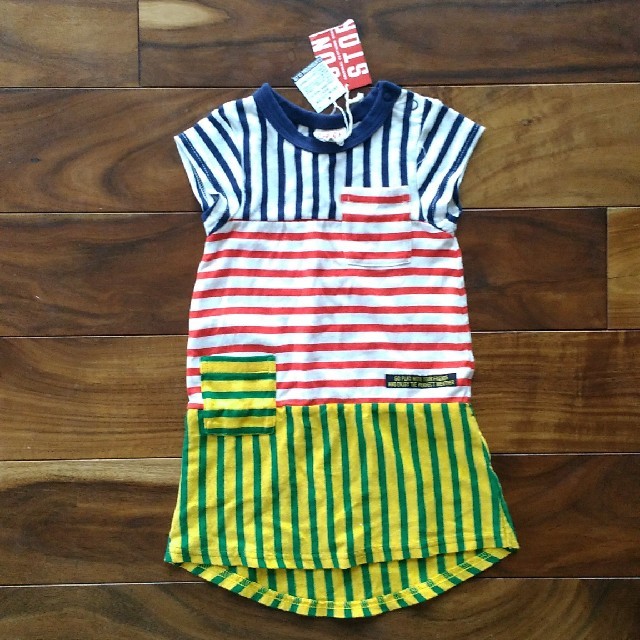 JUNK STORE(ジャンクストアー)の新品*JUNKSTORE 90cm ワンピース キッズ/ベビー/マタニティのキッズ服女の子用(90cm~)(ワンピース)の商品写真