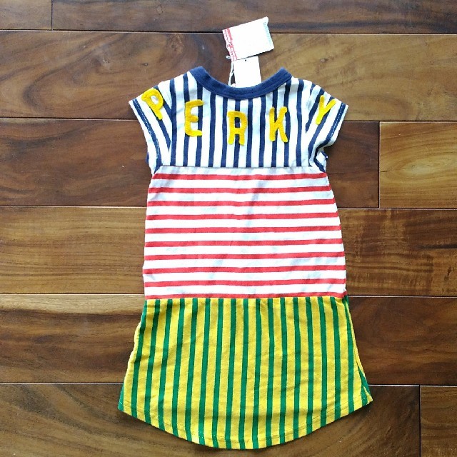 JUNK STORE(ジャンクストアー)の新品*JUNKSTORE 90cm ワンピース キッズ/ベビー/マタニティのキッズ服女の子用(90cm~)(ワンピース)の商品写真