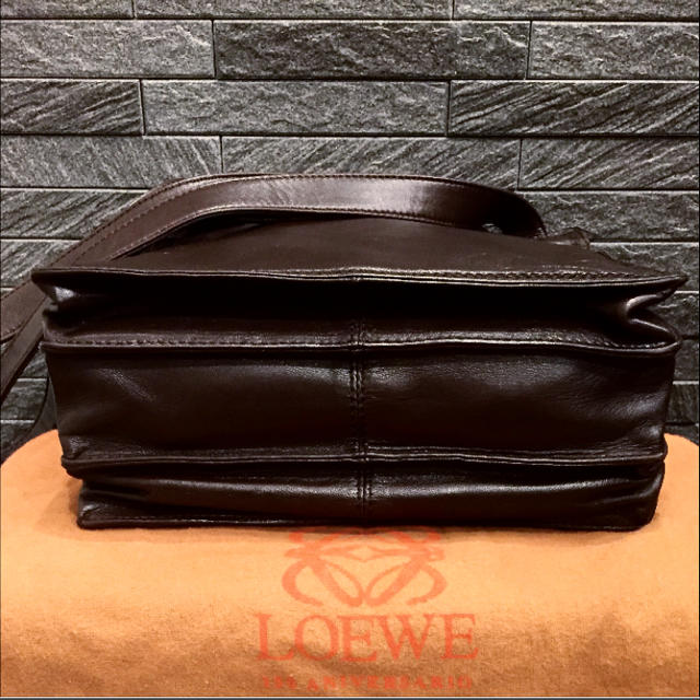 LOEWE(ロエベ)の【極美品 保存袋付き】正規品 ロエベ  ナッパレザー ショルダーバッグ  レディースのバッグ(ショルダーバッグ)の商品写真