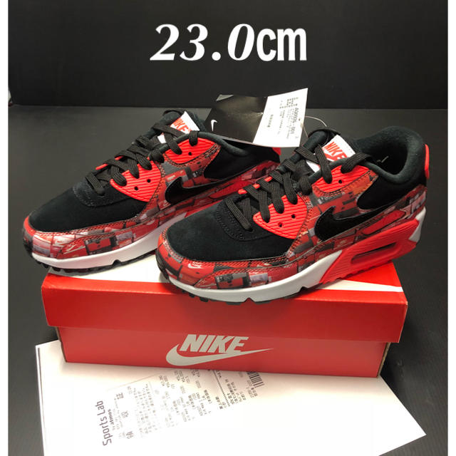 NIKE(ナイキ)のatmos NIKE AIR MAX 90 PRNT WE LOVE NIKE メンズの靴/シューズ(スニーカー)の商品写真