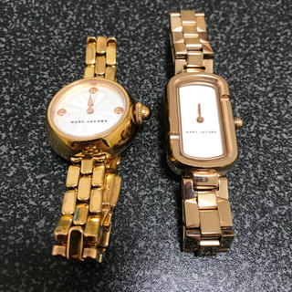 マークジェイコブス(MARC JACOBS)の【お買い得商品】MARC JACOBS ゴールドアナログ腕時計(腕時計)