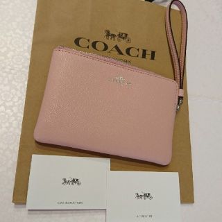 コーチ(COACH)の❤️新作❤️《新品》 COACH ポーチ リストレット(ポーチ)