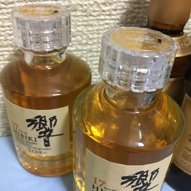 サントリー 山崎12年x4本、白州12年x2本.響17年x2本 50ml 計8本 3